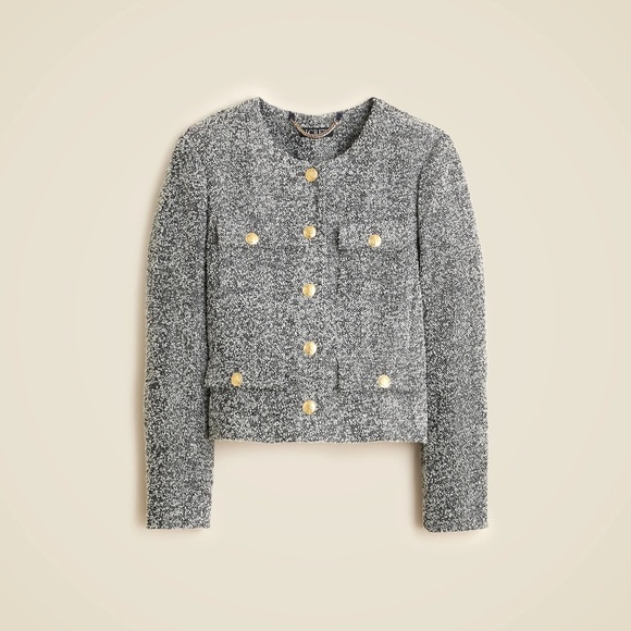 J.Crew Isabelle Lady Jacket in Italian Flecked Herringbone - Picture 4 of 7